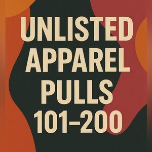 Unlisted Clothing 101-200